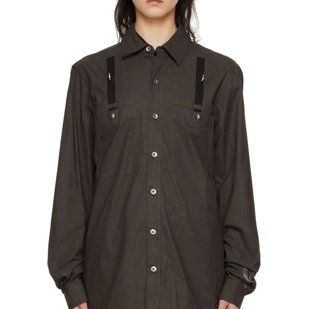 RICK OWENS DRKSHDW
Gray Cotton Jacket